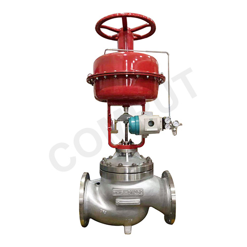 DN200不锈钢单座气动调理阀